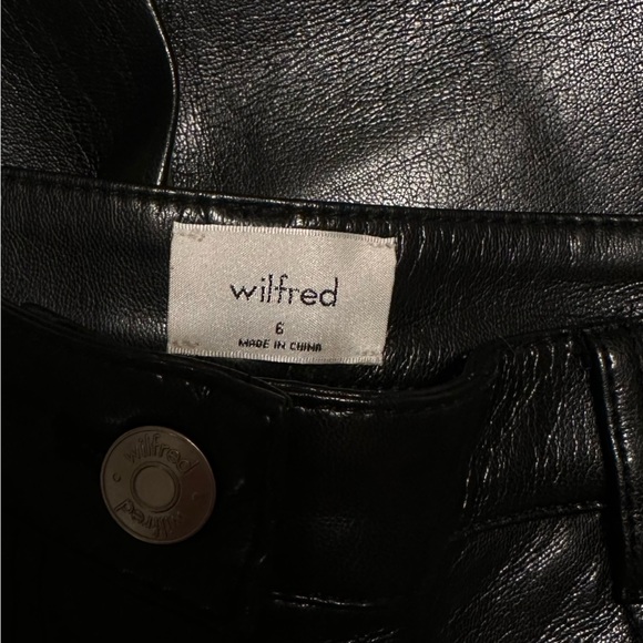 Aritzia Wilfred Melina Pant - Black - Picture 5 of 6